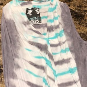 Young Fabulous and Broke brand top.